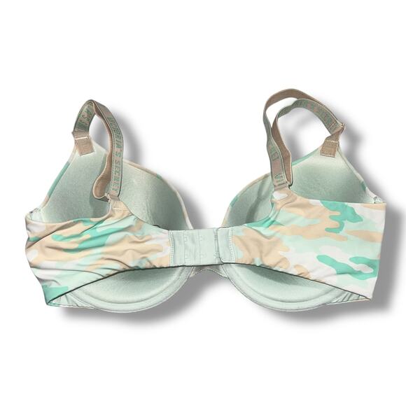 Victorias Secret Womens TShirt Lightly Lined Demi Bra Underwire Convertible 34DD - Picture 3 of 11